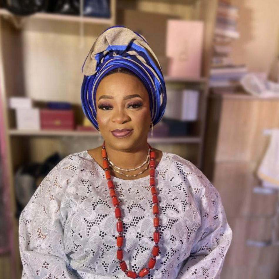 Portrait of Olori Adeola, founder and chief executive of the foundation
